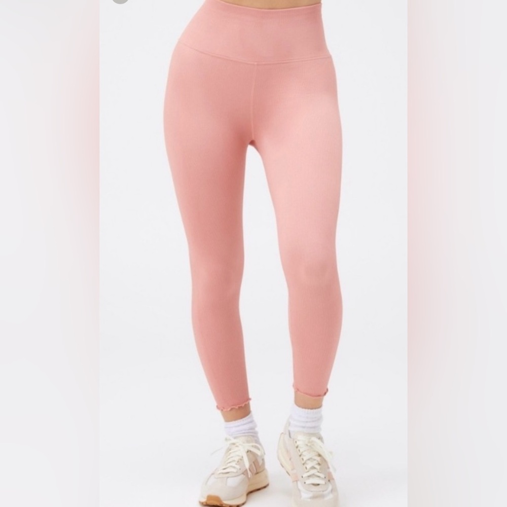 Ribbed Pink Spiritual Gangster Athletic Set